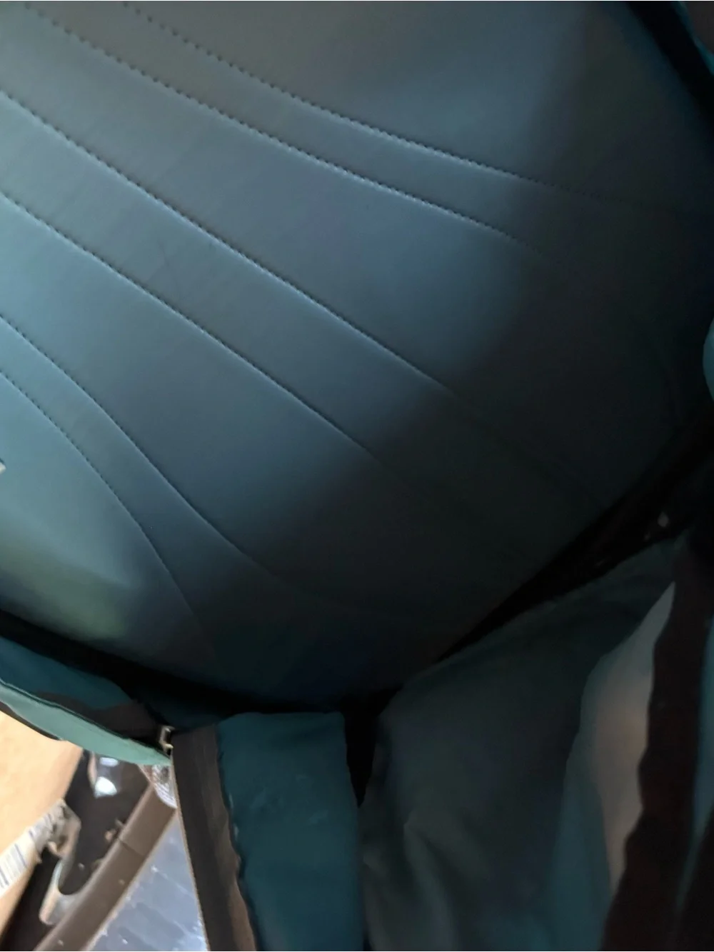 The North Face Teal and Gray Daypack Backpack
